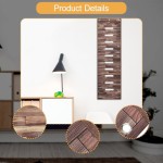 10 ポケットのファイルオーガナイザー、壁掛け式ファイルラック、ドア裏収納棚、ホワイトボード、ホームオフィスに最適、耐久性があり実用的。